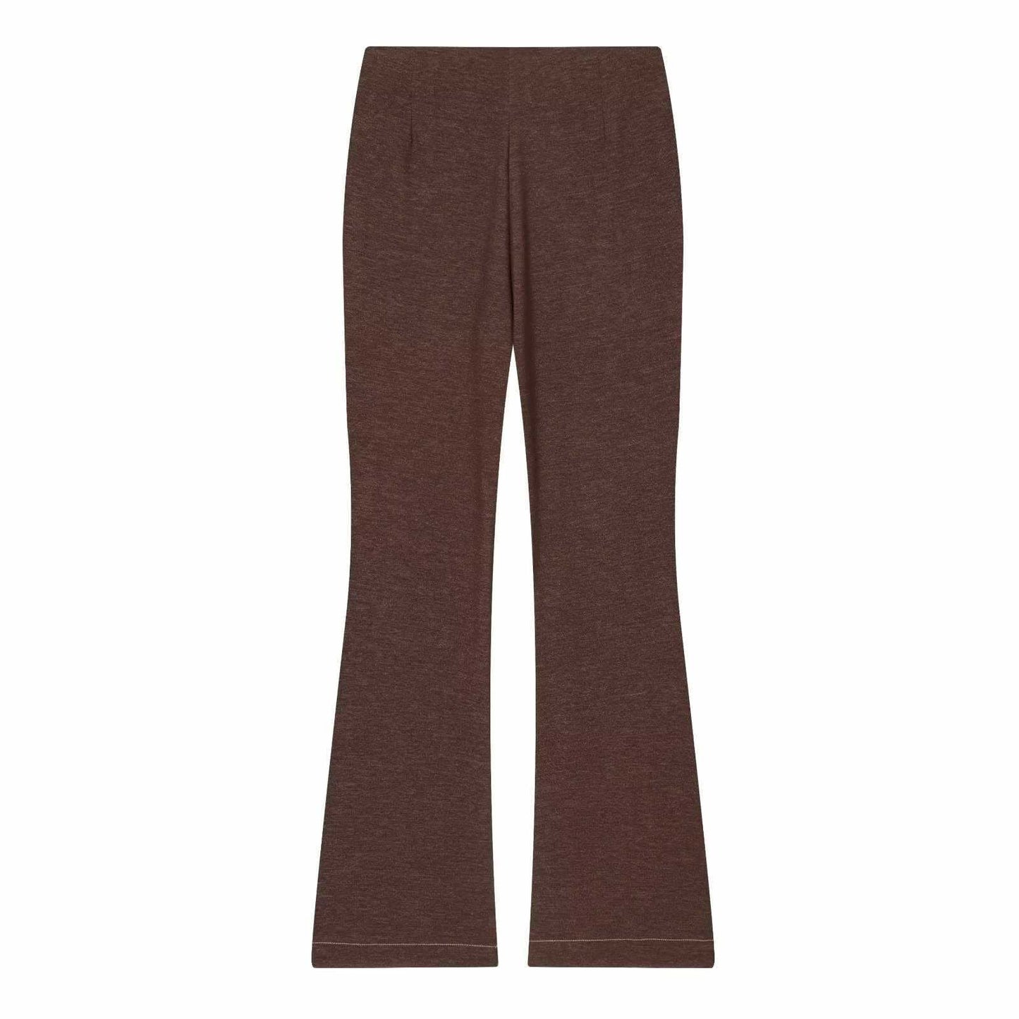 Sunzel Women's High Waisted Flare Pants with Pockets, Smoothing Pull On Bell Bottom Trousers for Work, Travel and Daily Wear