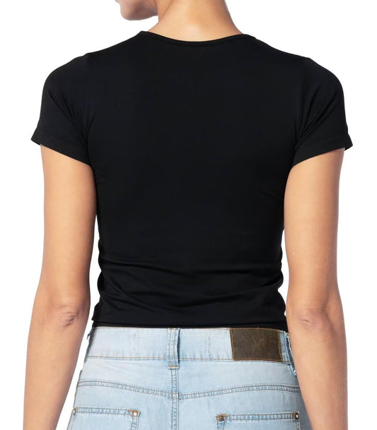 Sunzel Short Sleeve Fitted Basic T Shirts for Women, Ultra Soft Crew Neck Basic Tee Cute Trendy Summer Tops Tight Tees