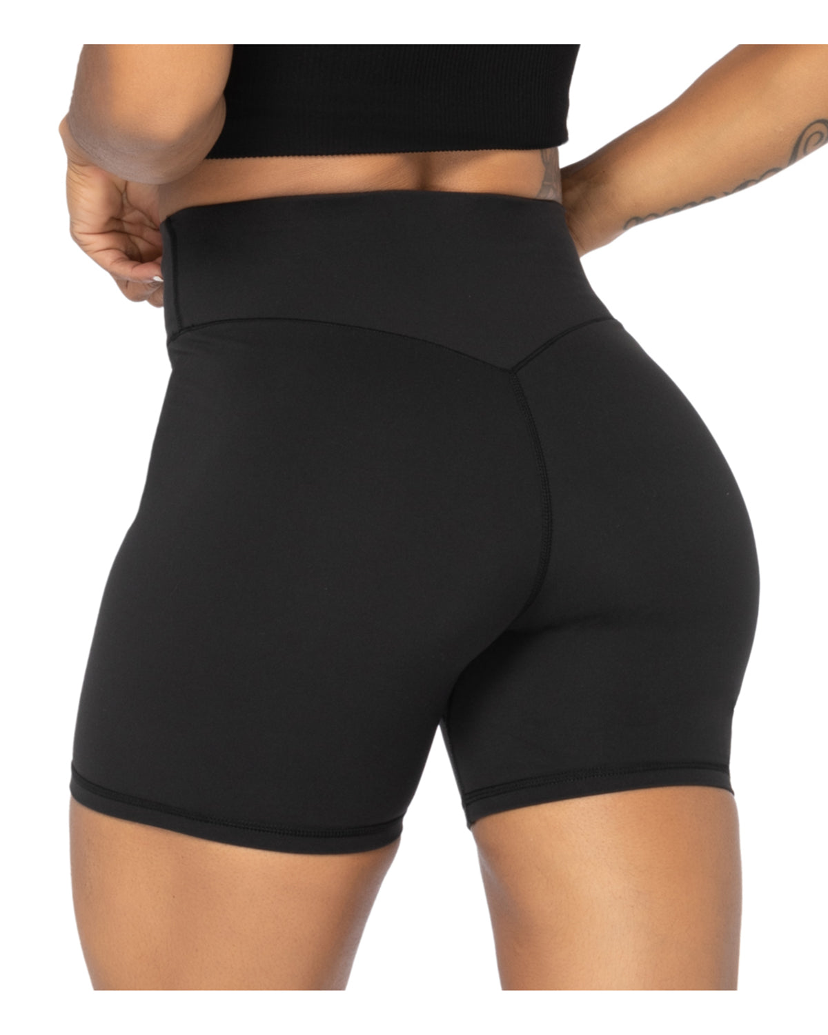 5" High Waist Biker Shorts for Women