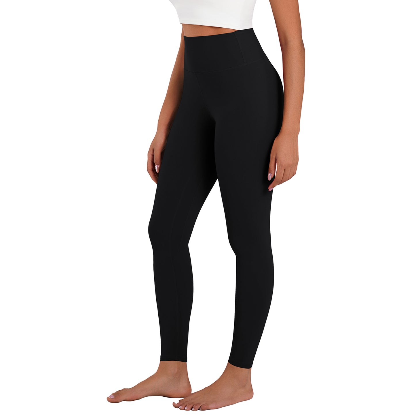 Funidos High Waisted Yoga Pants with Tummy Control, 4-Way Stretch Breathable Workout Leggings for Women, Squat Proof Fitness Yoga Exercise