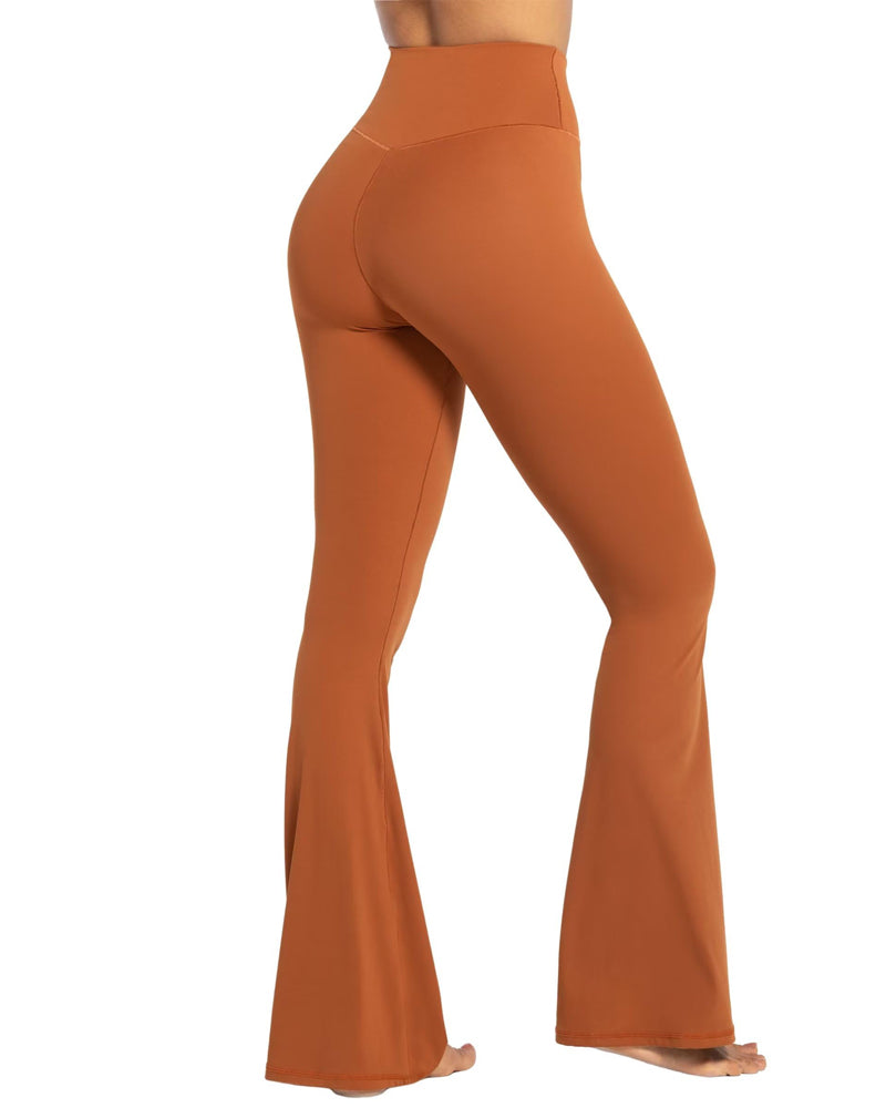 30'' Women's Cross Waist Flared Leggings