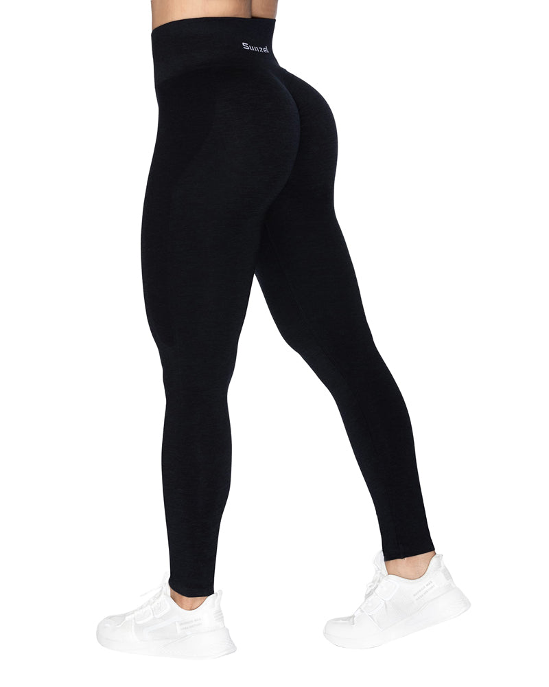 Sunzel Flare Leggings for Women, Ruched V High Waisted Yoga Pants with  Tummy Control Wide Leg, Black, X-Small : : Clothing, Shoes &  Accessories