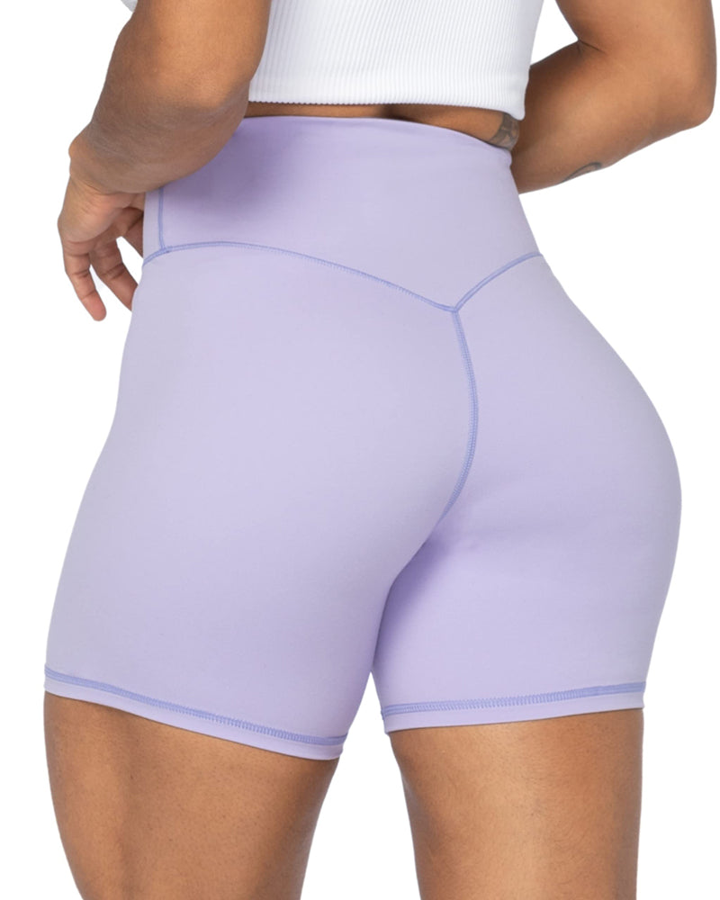 5" High Waist Biker Shorts for Women