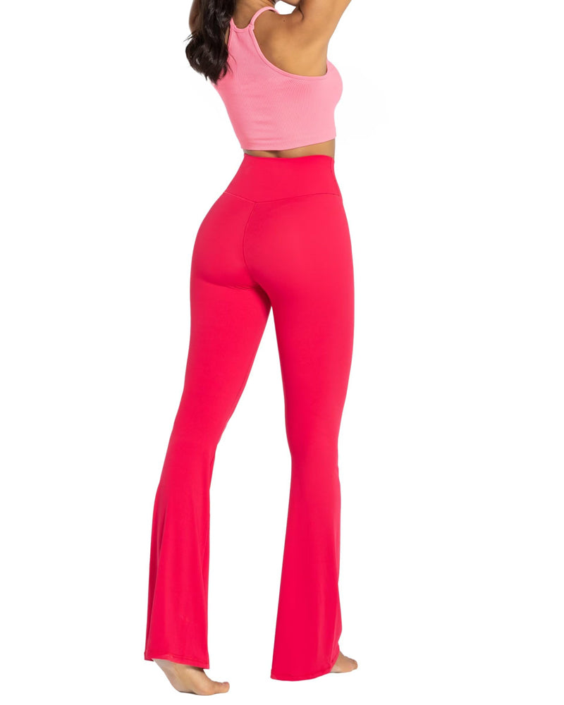 30'' Women's Cross Waist Flared Leggings