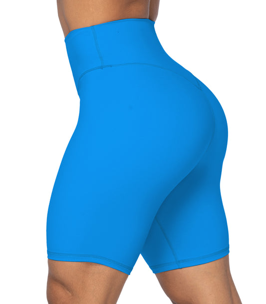 8" High Waist Biker Shorts for Women