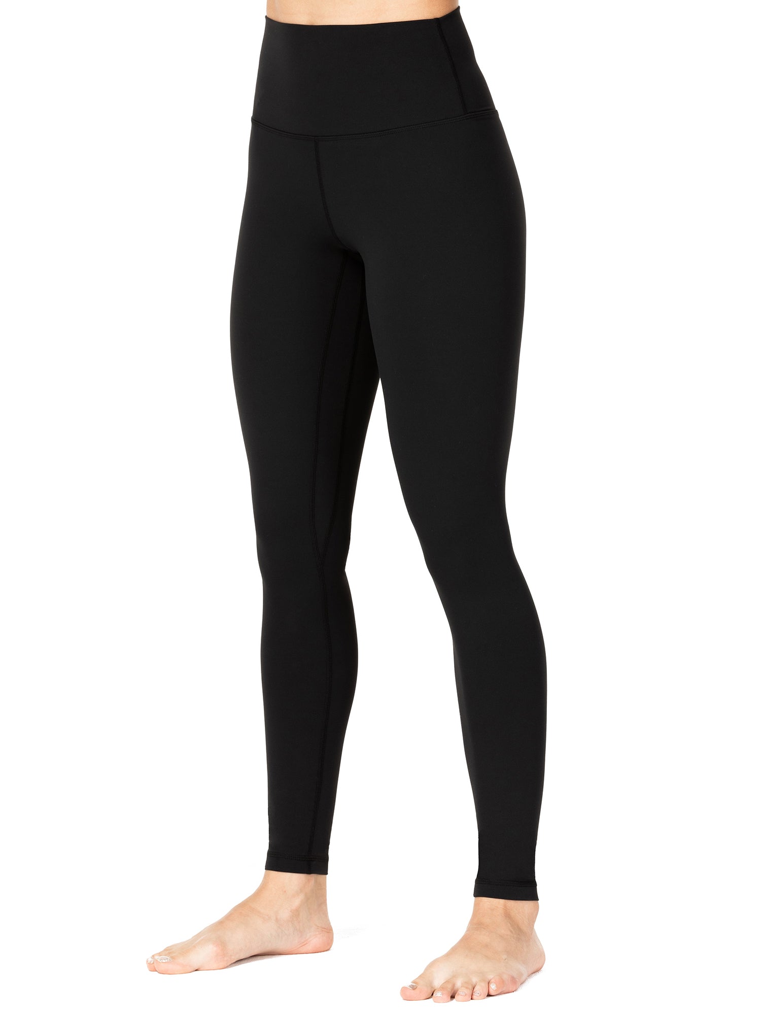 Buy Lapasa – Plus Size Tummy Control High Waist Long Yoga Leggings Sport Pants  Tights for Women Leggings Fitness Workout - Black - Medium Online at  desertcartSeychelles