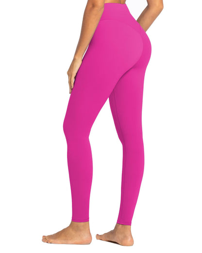 No Front Seam Workout Leggings for Women with Pockets