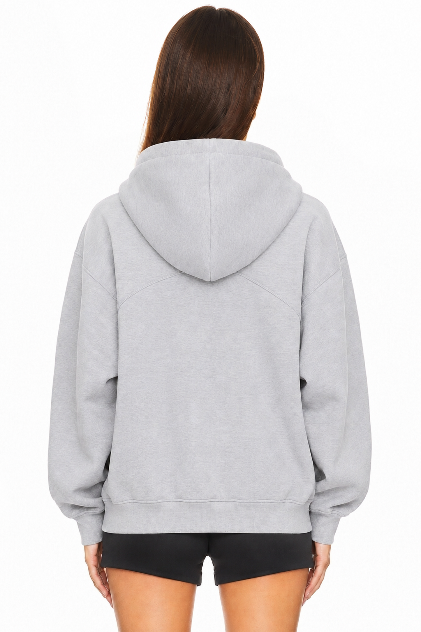 Sunzel Women's Oversized Zip Up Hoodie Sweatshirt, Drawstring Full Zip Hooded Jacket, Long Sleeve Casual Fall Outerwear with Pockets
