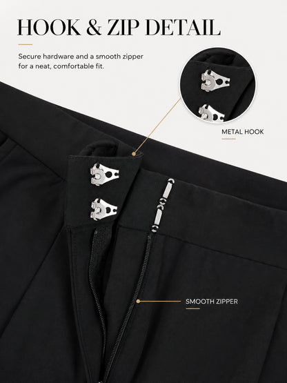 Sunzel Women's Wide Leg Dress Pants with Pockets Business Casual Trousers