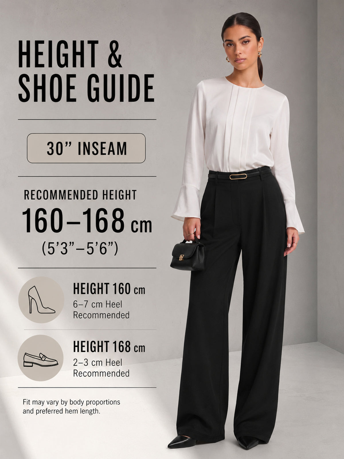 Sunzel Women's Wide Leg Dress Pants with Pockets Business Casual Trousers