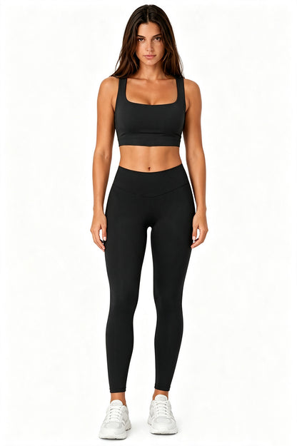 Sunzel Workout Leggings for Women, Tummy Control Compression Workout Gym Yoga Pants, High Waist & No Front Seam Lycra