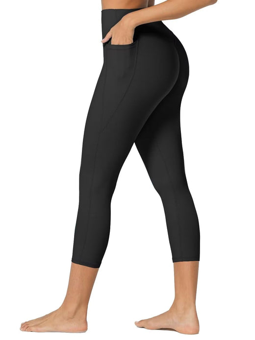 Sunzel Invisible Butt Scrunch Workout Leggings with Pockets for Women, No Front Seam Gym Yoga Pants with Tummy Control