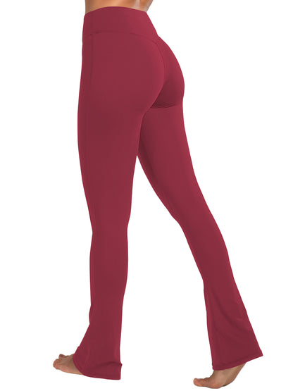 30“High Waist Mini Flared Leggings for Women