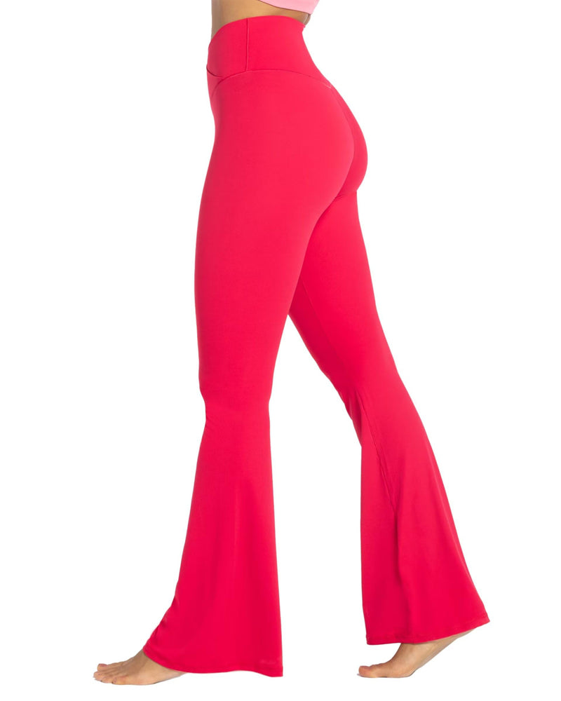 30'' Women's Cross Waist Flared Leggings