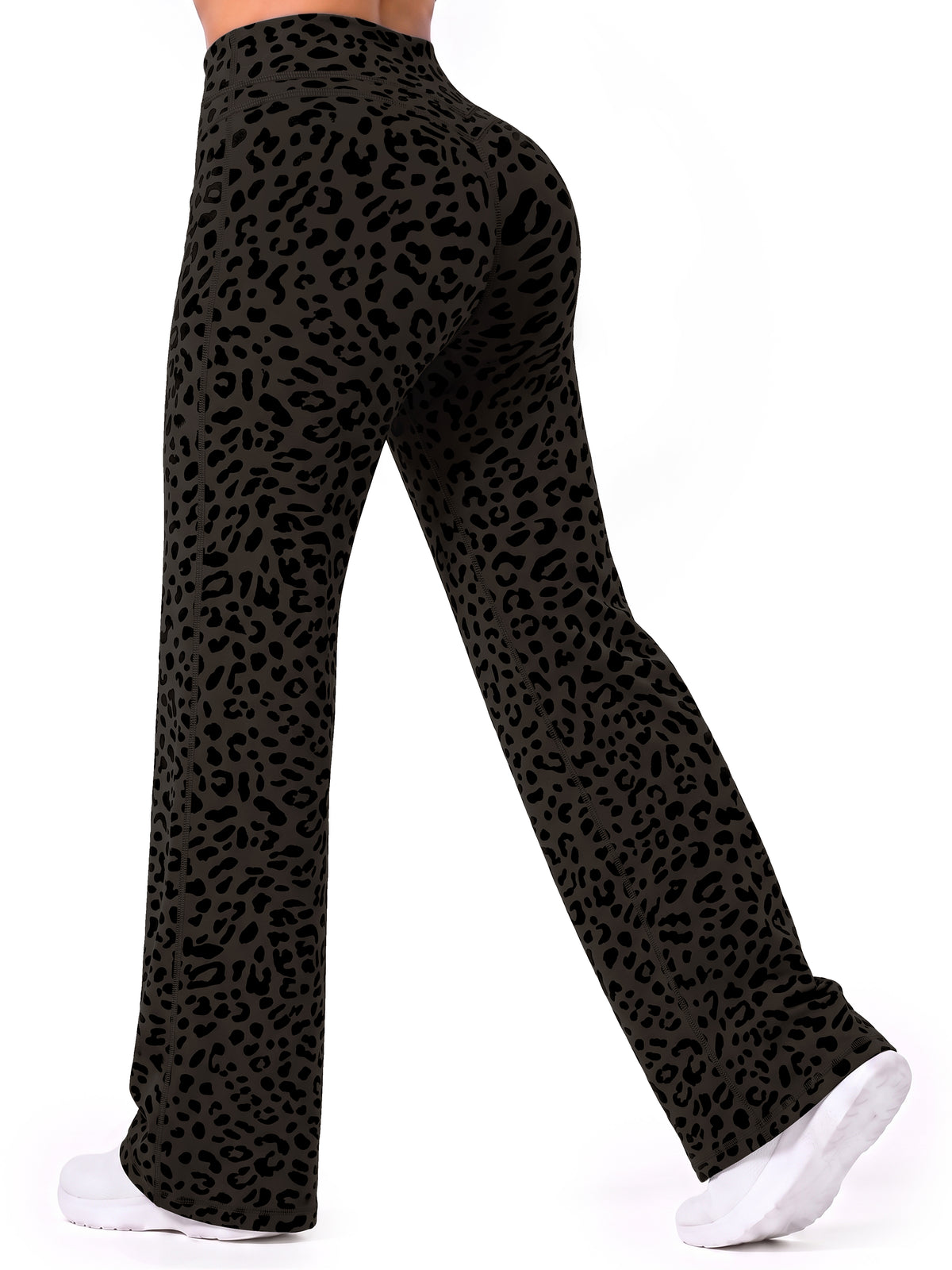 Sunzel Women's Wide Leg Yoga Pants Straight Leg High Waist Workout Leggings