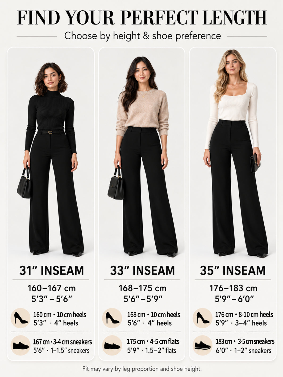 Sunzel Womens Stretch Wide Leg Dress Pants Hidden Butt Scrunch Work Trouser