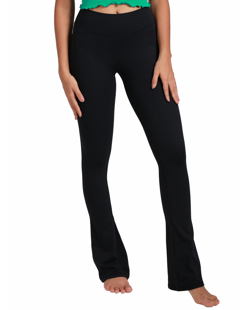 High Waist Mini Flared Leggings for Women
