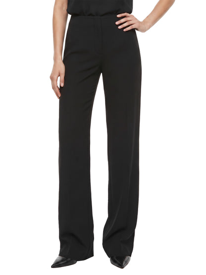 Sunzel Women's Mid Rise Wide Leg Dress Pants Stretchy Office Work Trousers