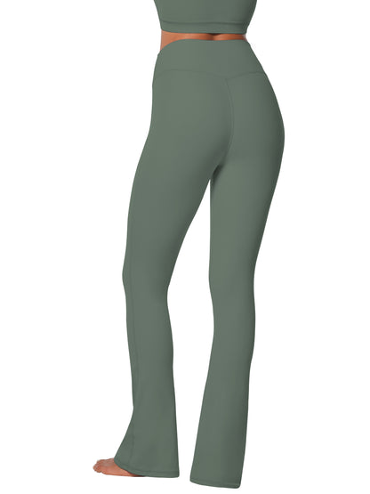 30“High Waist Mini Flared Leggings for Women