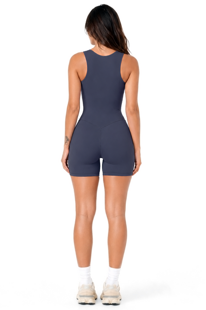 Sunzel Buttery Soft Shorts Sports Women's Square Neck Butt Lift Bodysuit