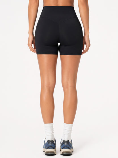 Sunzel No Front Seam High Waist Biker Shorts for Women, Squat Proof Yoga Workout Gym Bike Shorts