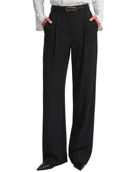 Sunzel Women's Wide Leg Dress Pants with Pockets Business Casual Trousers