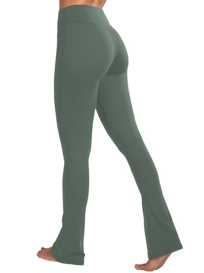 30“High Waist Mini Flared Leggings for Women