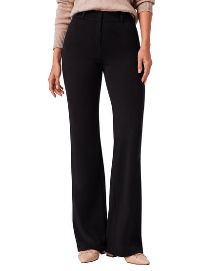 Sunzel Womens Mini Flare Dress Pants Hidden Butt Scrunch Work Trouser