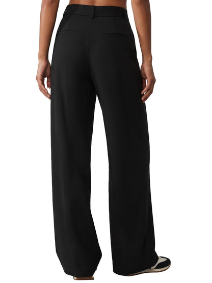 Sunzel Pleated Wide Leg Dress Pants for Women High Waisted Workout Trousers