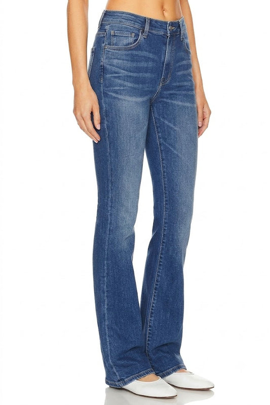 Sunzel Womens High Waisted Bootcut Jeans Flare Leg Stretch Denim Pants Medium Wash with Pockets