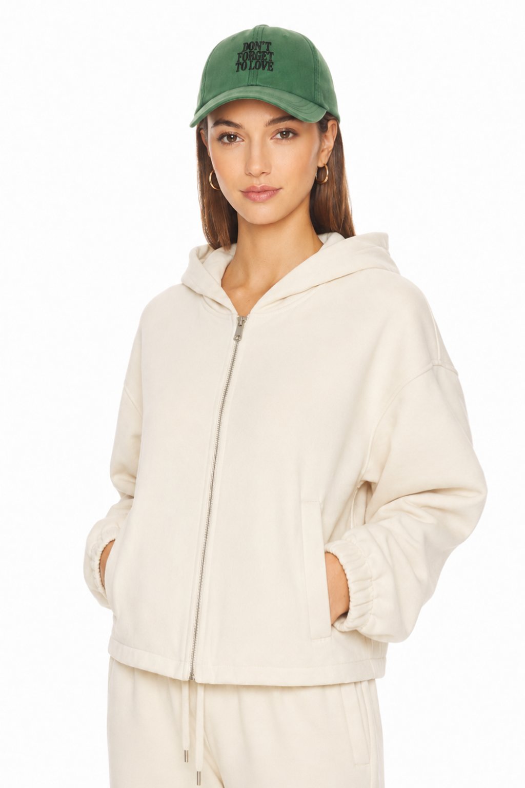 Sunzel Womens 2 Piece Lounge Set Zip Up Hoodie Wide Leg Sweatpants, Hooded Jacket and Drawstring Pants Matching Sweatsuit for Fall Winter Casual Travel Outfits