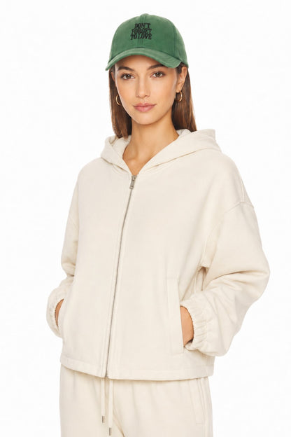 Sunzel Womens 2 Piece Lounge Set Zip Up Hoodie Wide Leg Sweatpants, Hooded Jacket and Drawstring Pants Matching Sweatsuit for Fall Winter Casual Travel Outfits