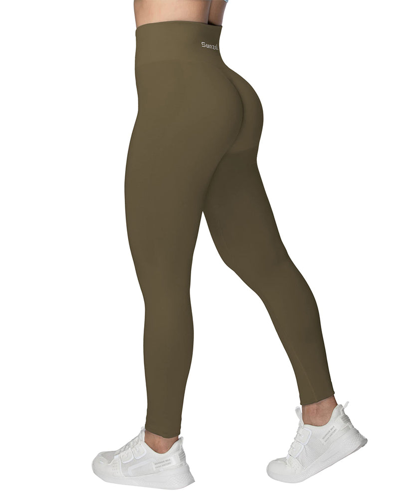 High-waisted Seamless Workout Leggings