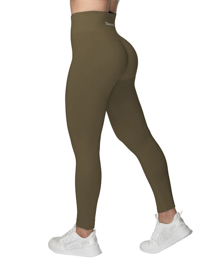 High-waisted Seamless Workout Leggings