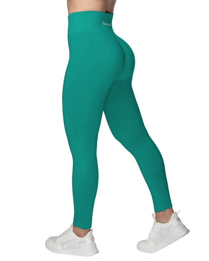 High-waisted Seamless Workout Leggings