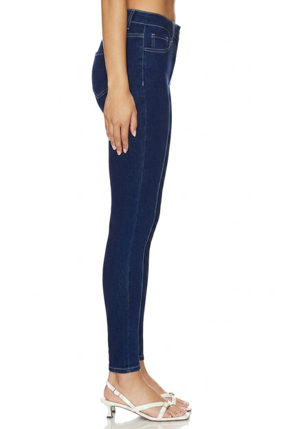 Sunzel Womens Skinny Jeans High Waisted Stretch Denim Pants, Dark Wash Slim Fit Ankle Jeans with Pockets Casual Fall Denim