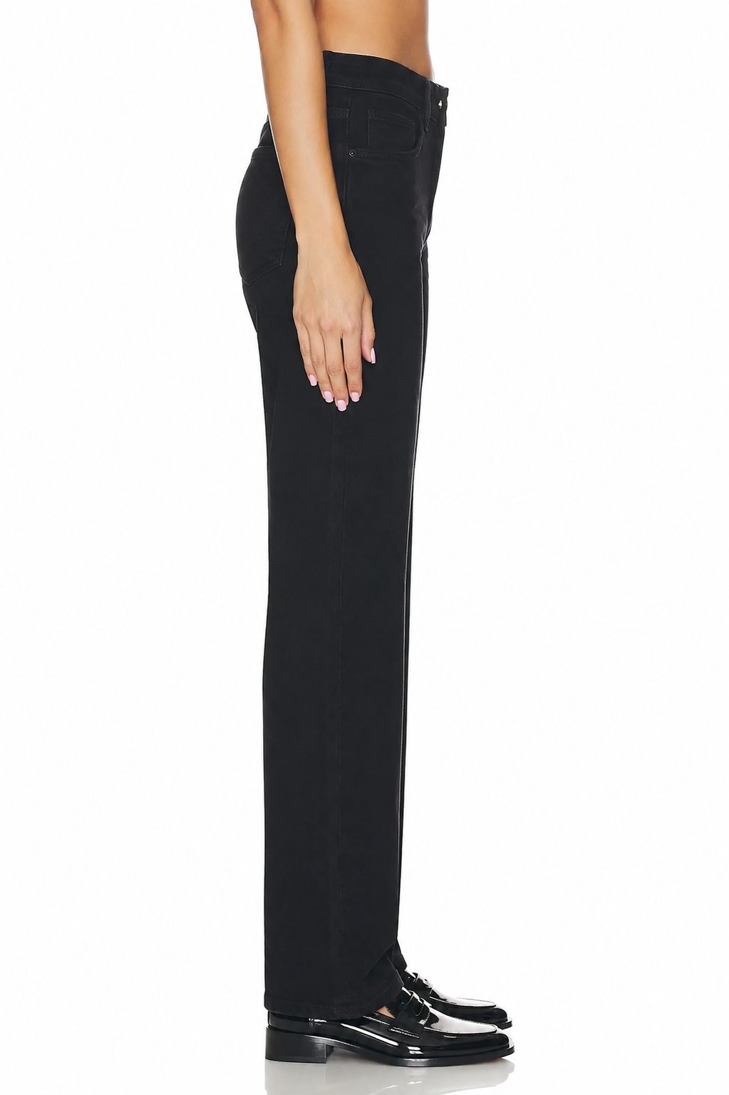 Sunzel Women's High Waisted Wide Leg Jeans Black Denim Pants, Relaxed Straight Leg Jeans with Pockets, Casual Vintage Loose Fit Jeans