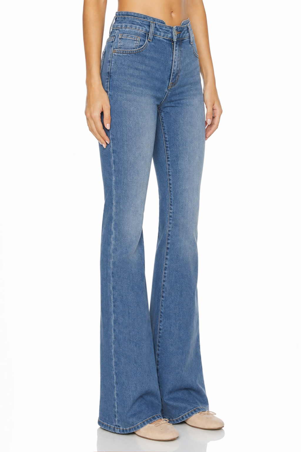 Sunzel Womens High Waisted Flare Jeans Stretch Denim Pants Bootcut Slim Fit Casual Going Out Jeans with Pockets