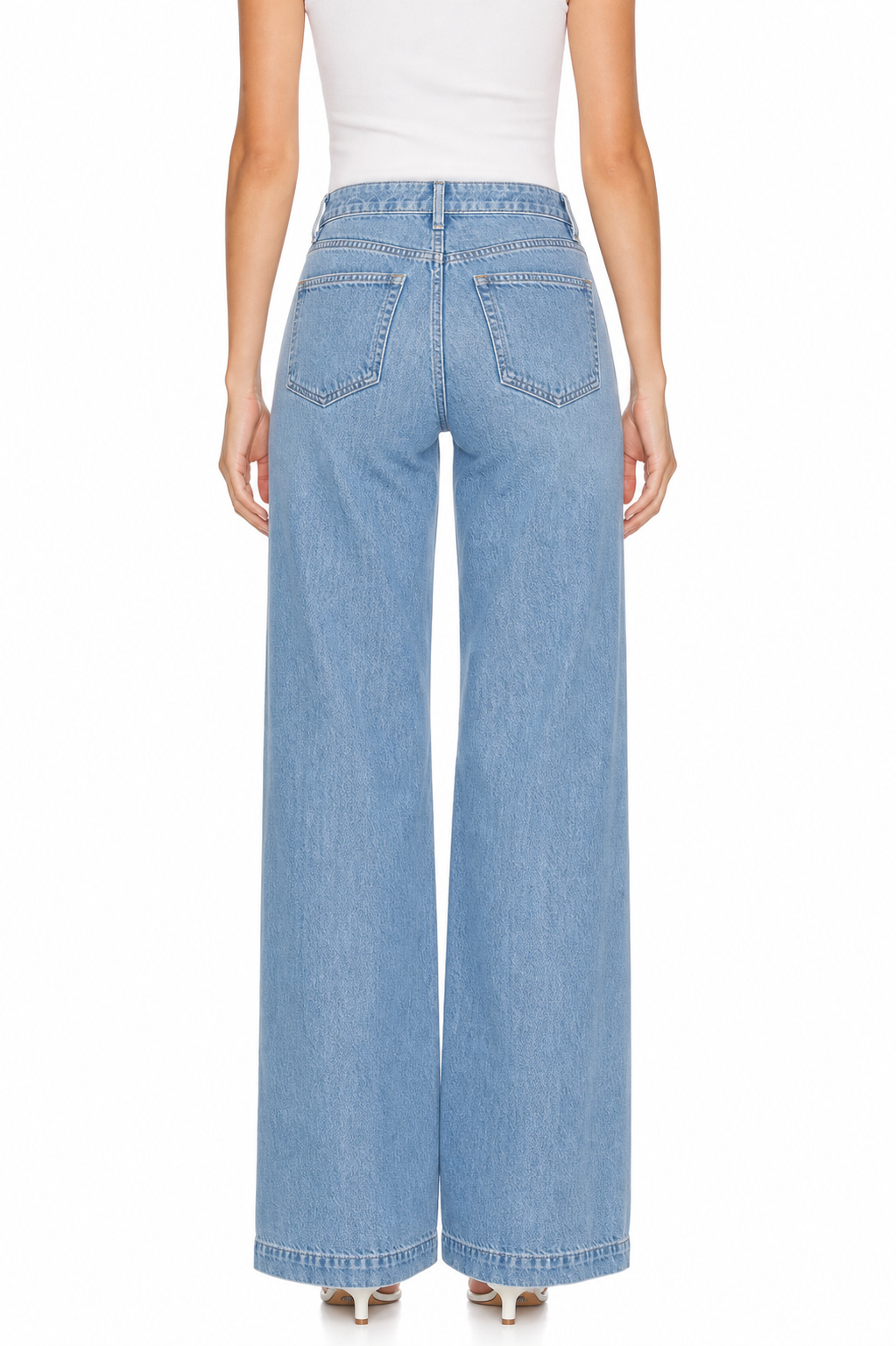 Sunzel Womens Wide Leg Jeans High Waisted Denim Pants Loose Fit Pocket Smoothing Casual Vintage Fall Winter Travel Jeans