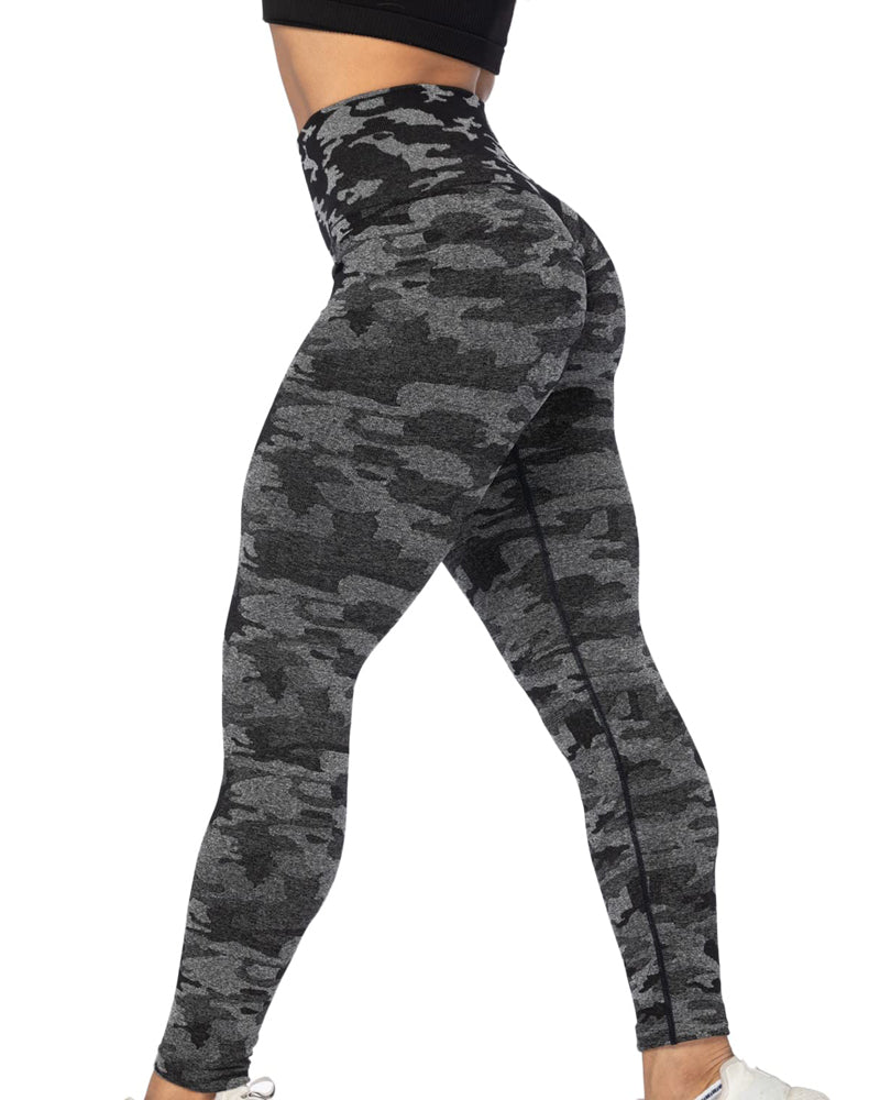 High-waisted Seamless Workout Leggings