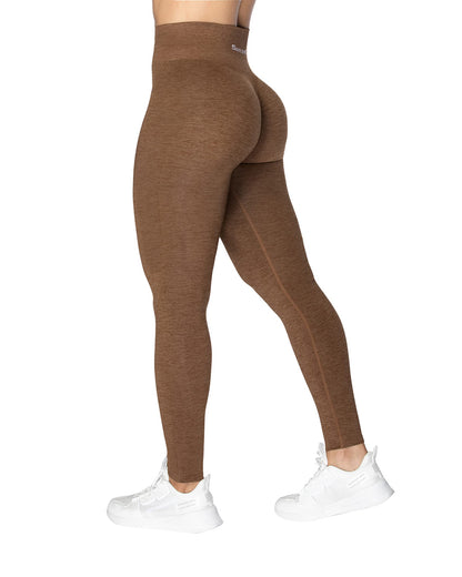 High-waisted Seamless Workout Leggings