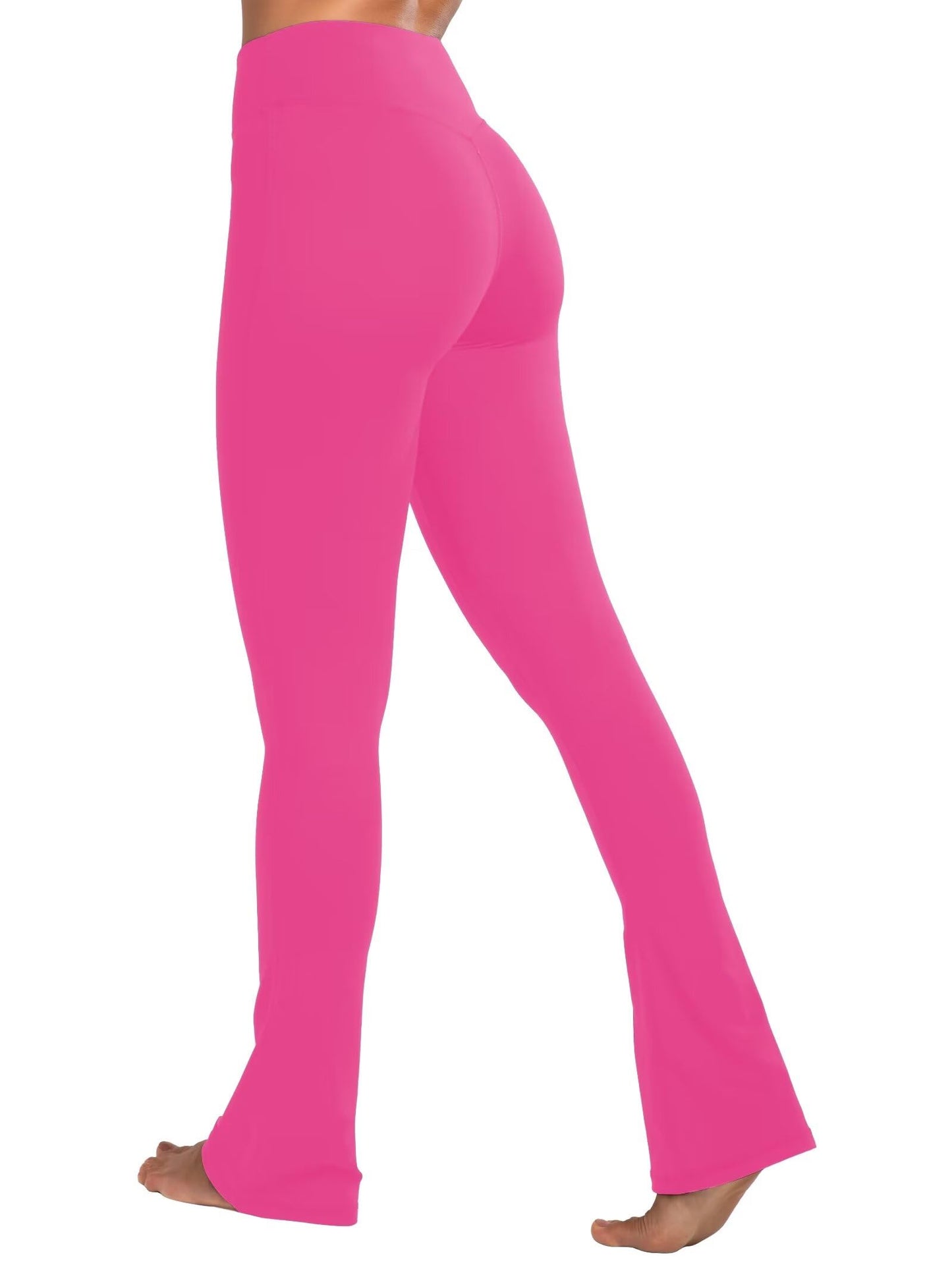 34“High Waist Mini Flared Leggings for Women