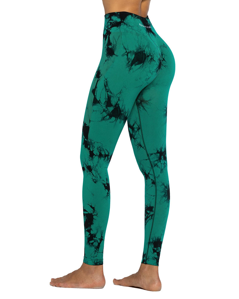 High-waisted Seamless Workout Leggings