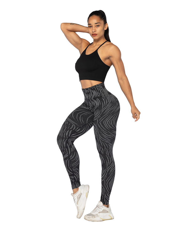 High-waisted Seamless Workout Leggings