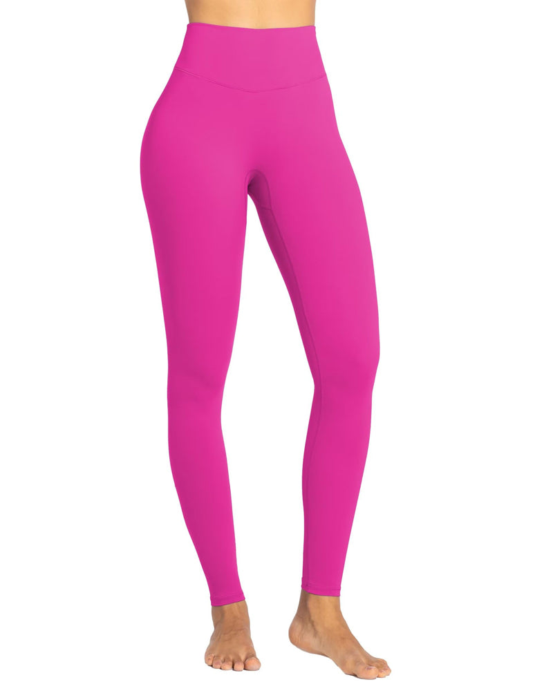 No Front Seam Workout Leggings for Women with Pockets