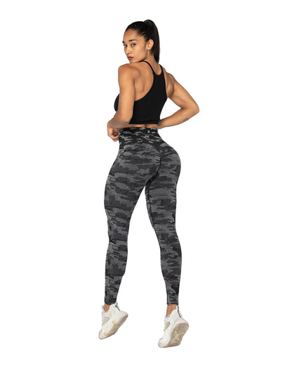 High-waisted Seamless Workout Leggings