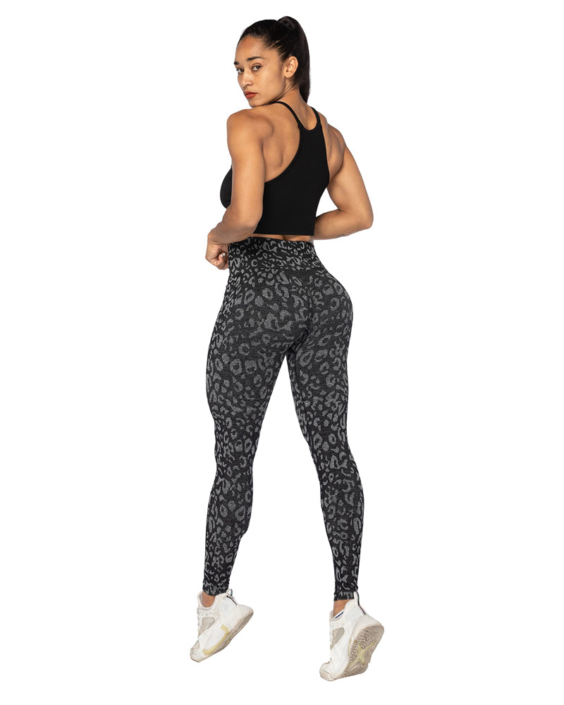 High-waisted Seamless Workout Leggings