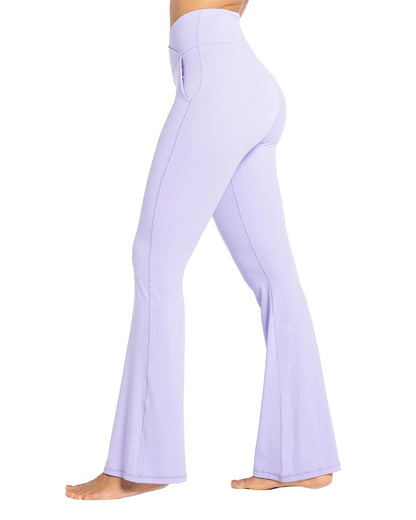 30'' Flare Leggings for Women with Pockets