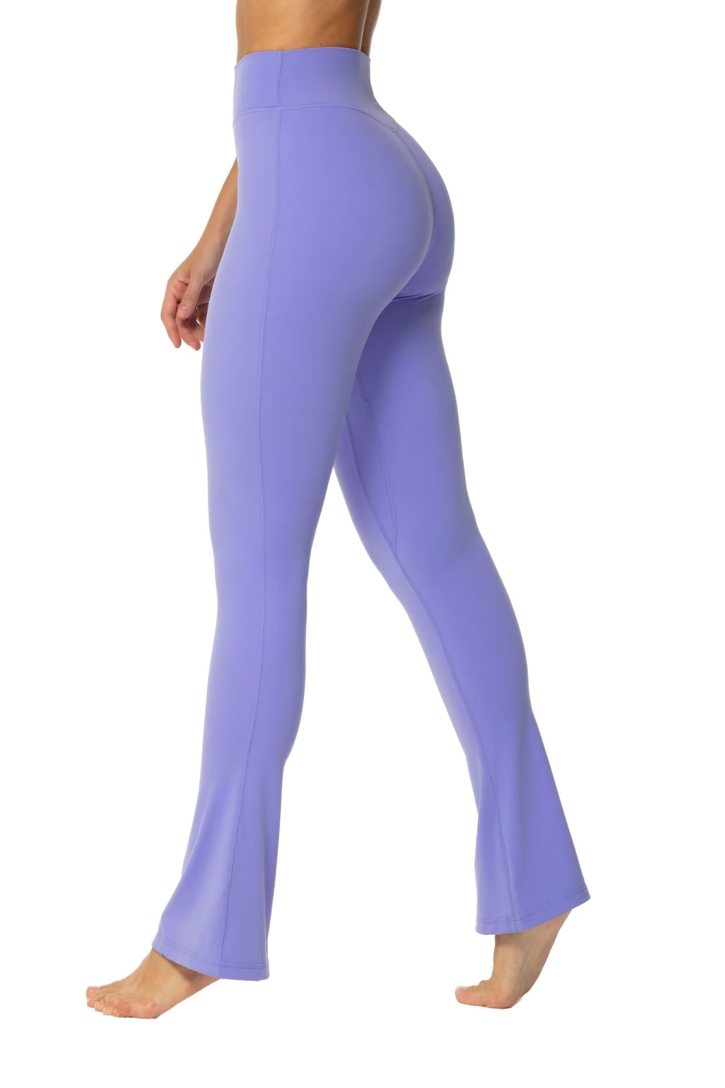 34“High Waist Mini Flared Leggings for Women