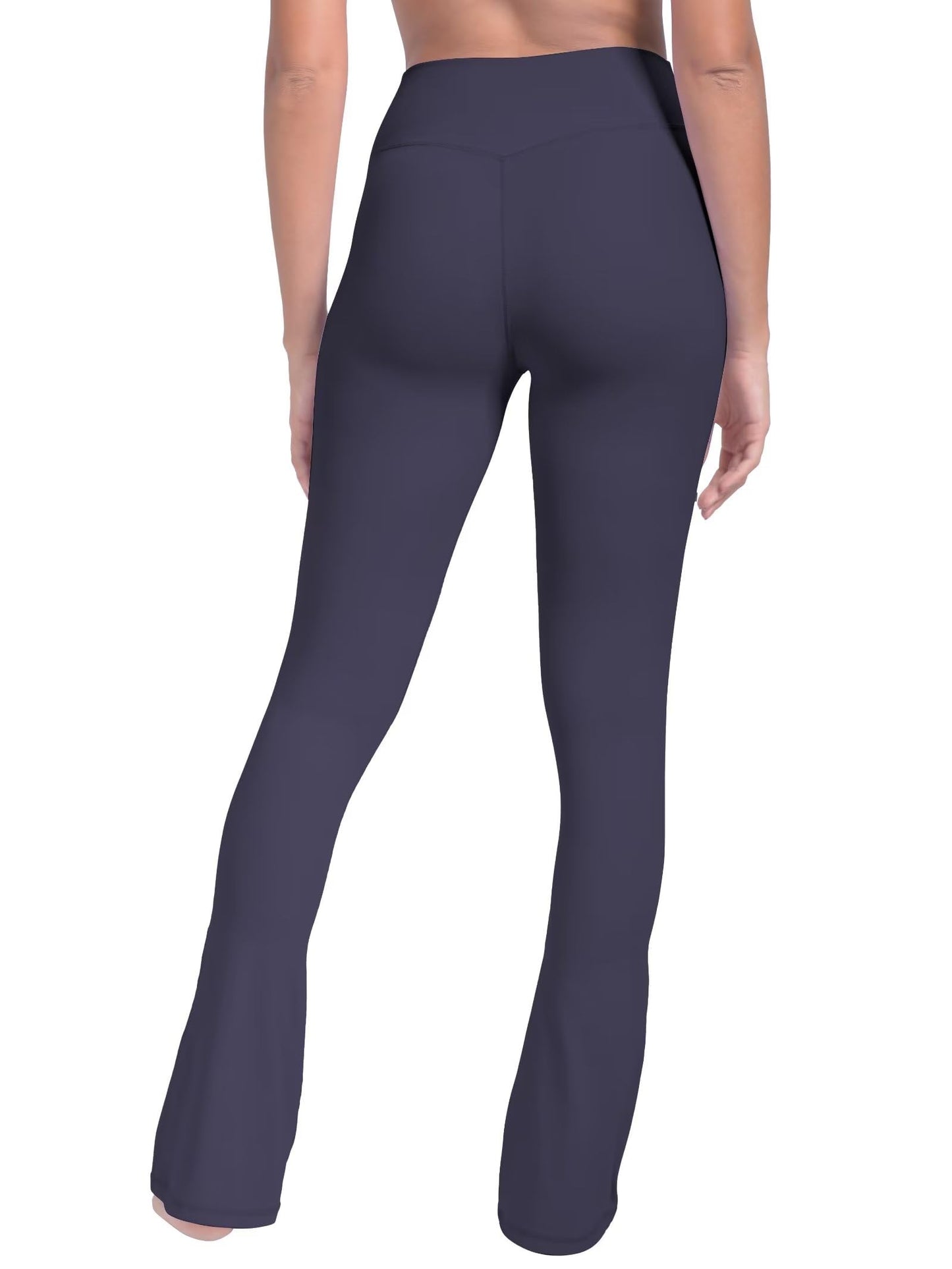 34“High Waist Mini Flared Leggings for Women